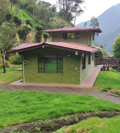 "Casa Verde" En Banos De Agua Santa Con Vista Al Volcan Tungurahua Dış mekan fotoğraf