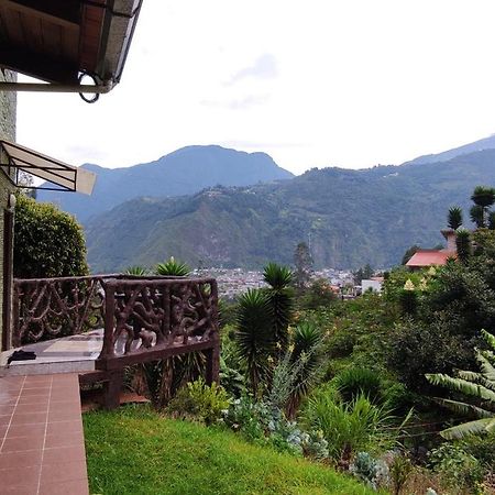 "Casa Verde" En Banos De Agua Santa Con Vista Al Volcan Tungurahua Dış mekan fotoğraf