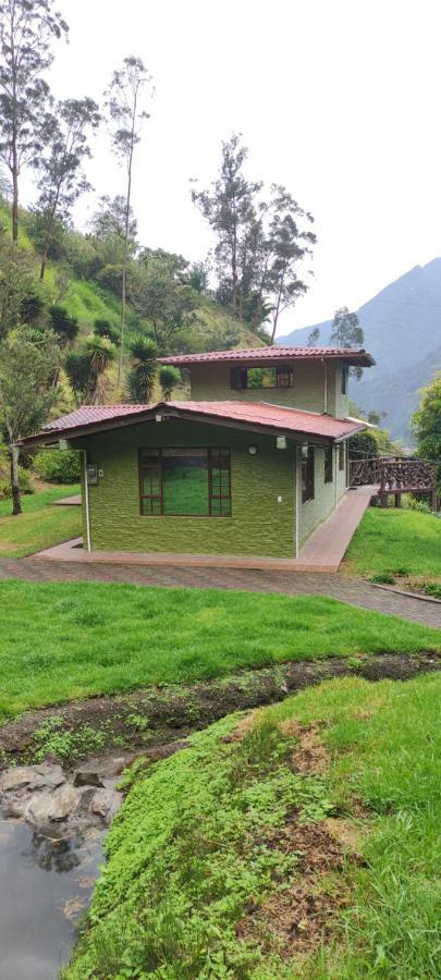 "Casa Verde" En Banos De Agua Santa Con Vista Al Volcan Tungurahua Dış mekan fotoğraf