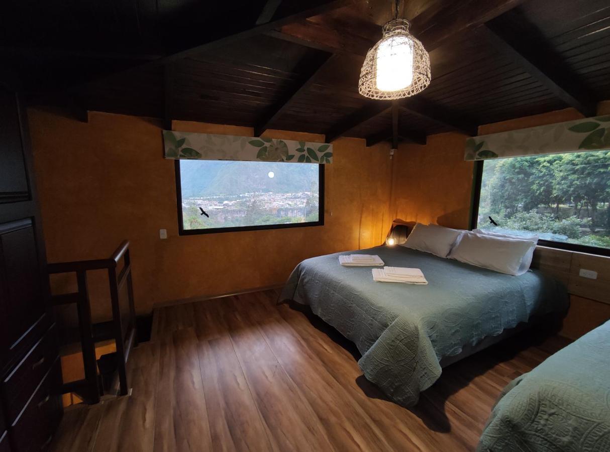 "Casa Verde" En Banos De Agua Santa Con Vista Al Volcan Tungurahua Dış mekan fotoğraf