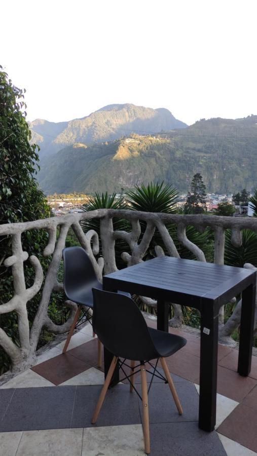 "Casa Verde" En Banos De Agua Santa Con Vista Al Volcan Tungurahua Dış mekan fotoğraf